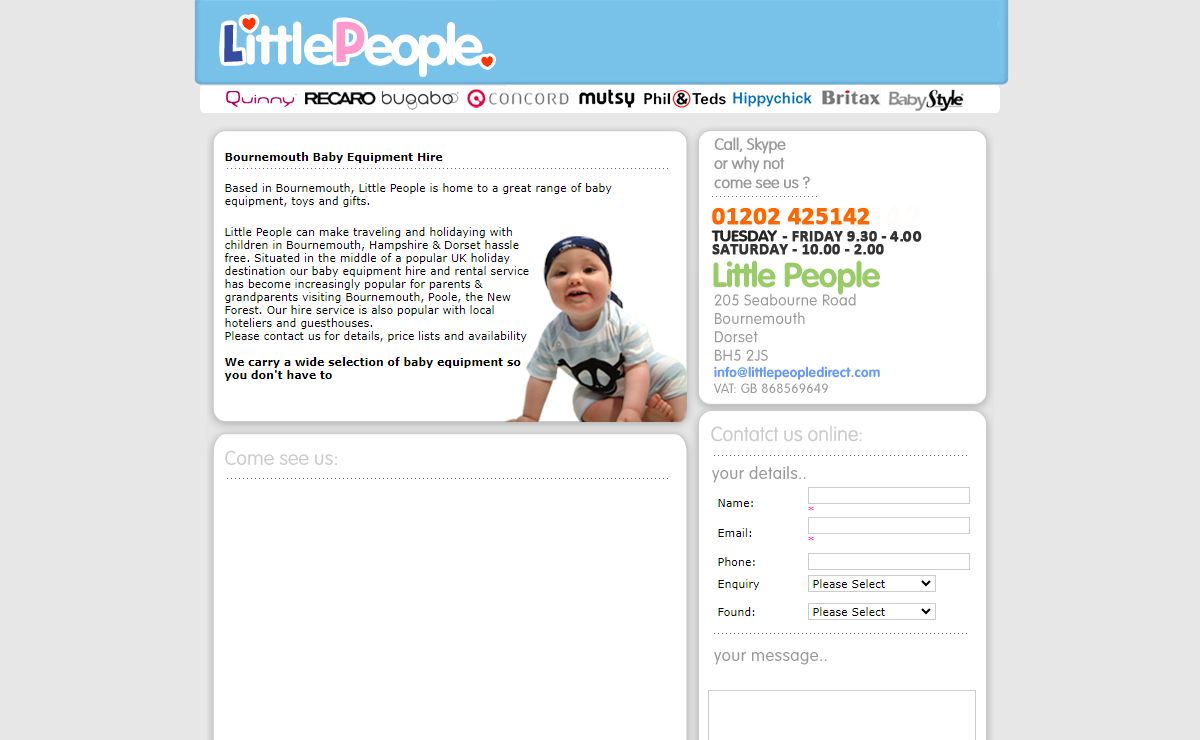 Little People - Pushchairs | Prams | Car Seats | Baby Equipment | Bournemouth Baby Equipment Hire