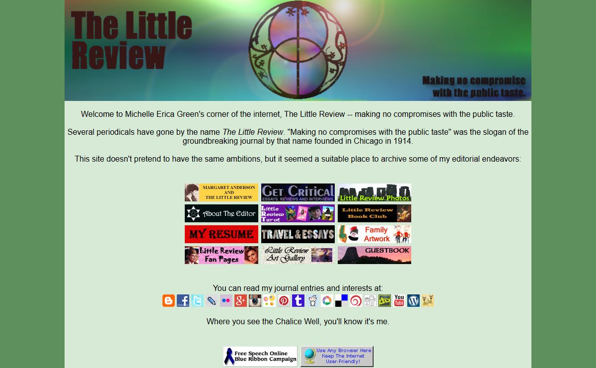 The Little Review -- Making No Compromises With the Public Taste