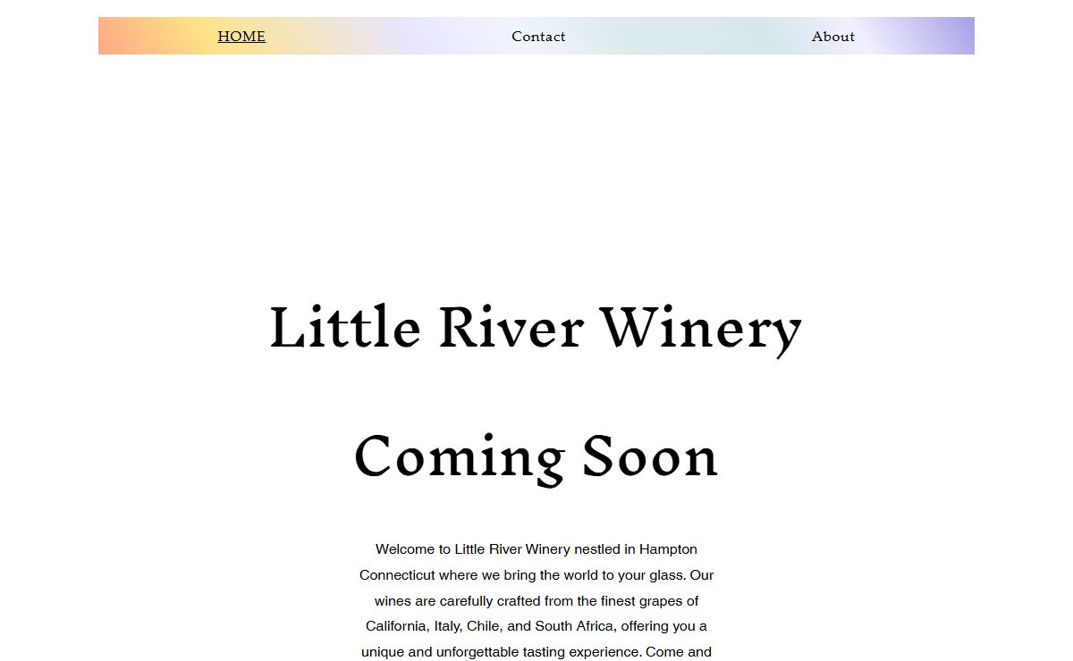 HOME | Little River Winery