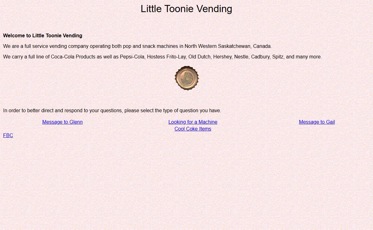Little Toonie Vending