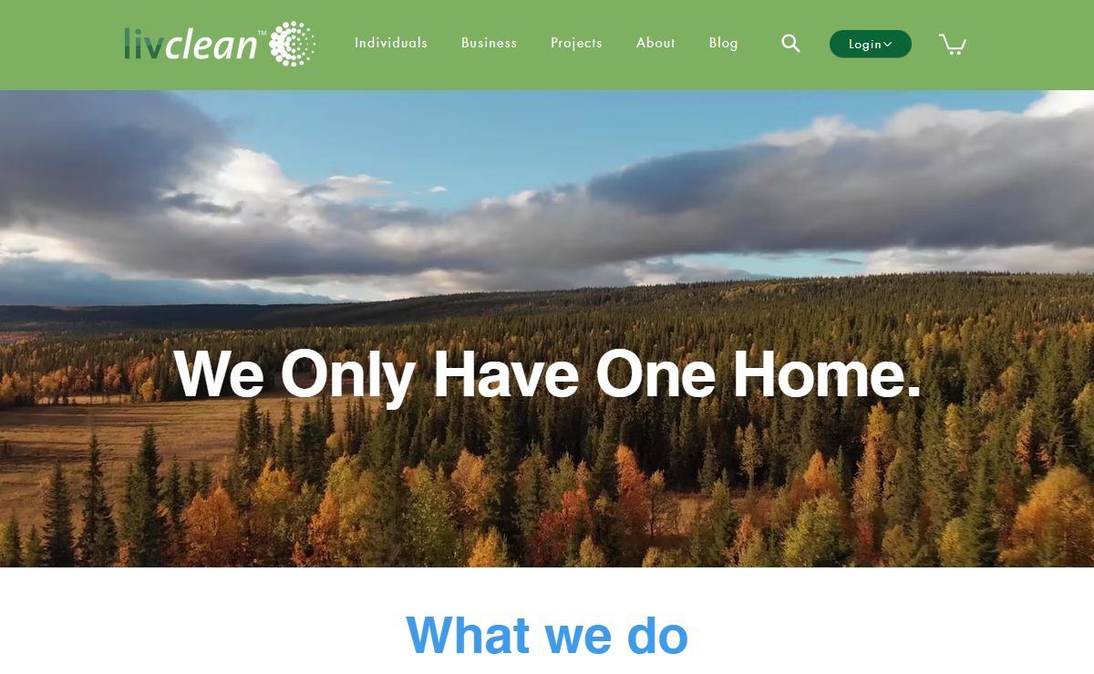 LivClean | Verified Carbon Offsets Nature-Based Going | Carbon Neutral