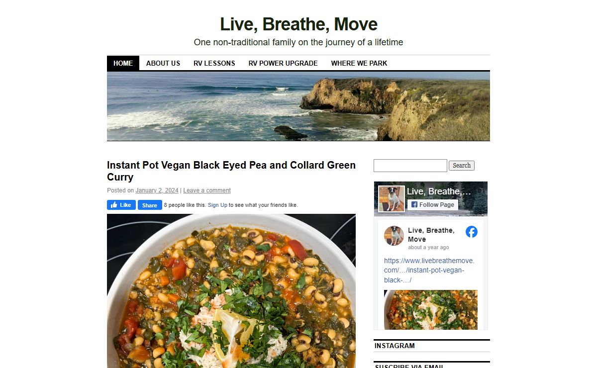 Live, Breathe, Move - One non-traditional family on the journey of a lifetime