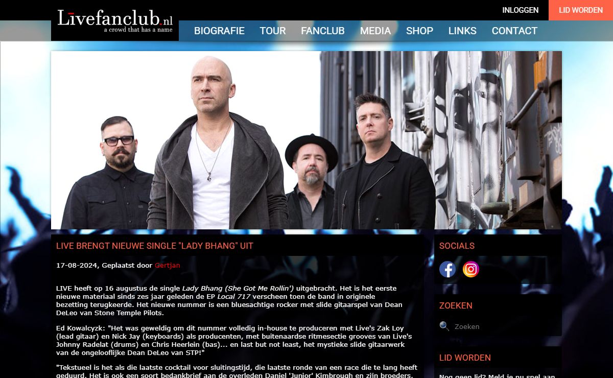 Livefanclub.nl