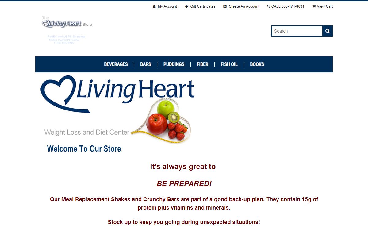 Weight loss, diet, diabetes & health supplements | LivingHeart
