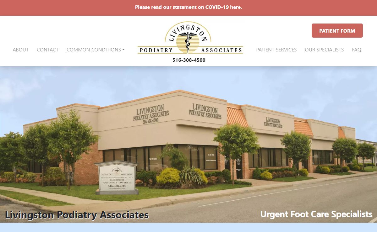 Livingston Podiatry Associates – Nassau County, NY