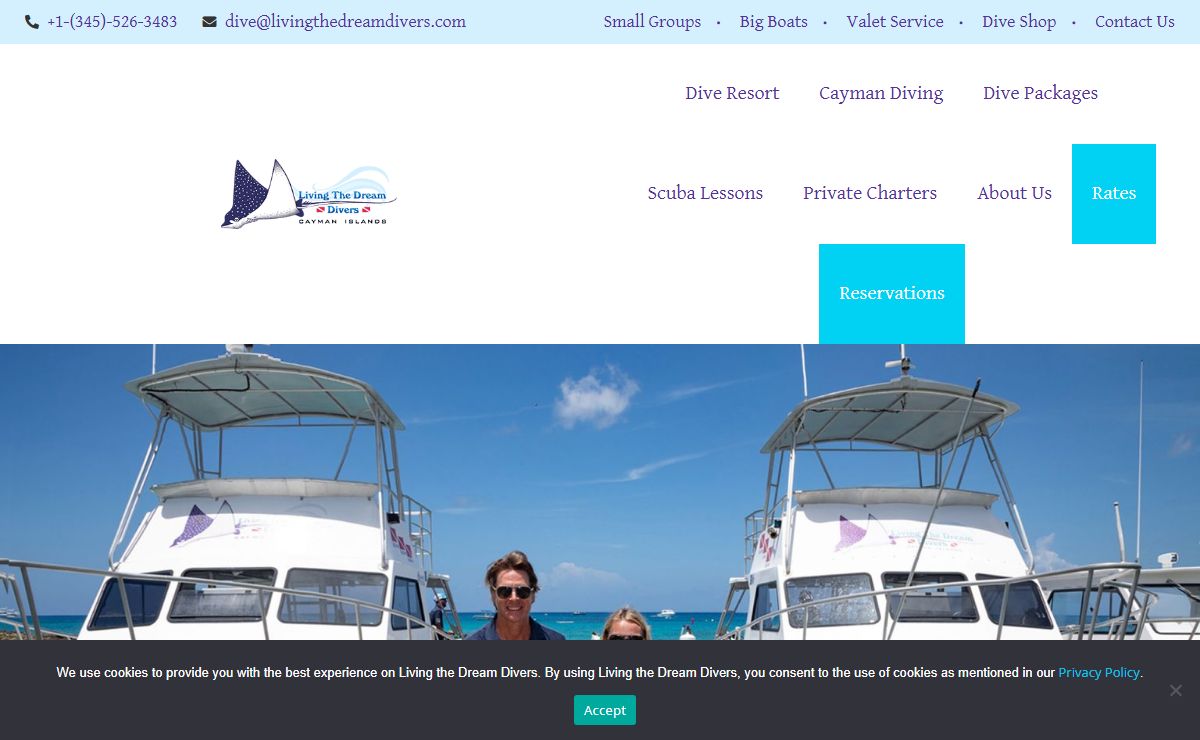 Grand Cayman Diving by Living the Dream Divers