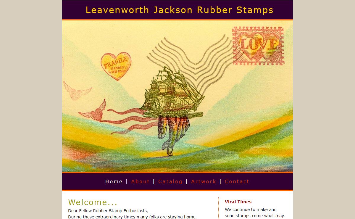 Leavenworth Jackson Rubber Stamps