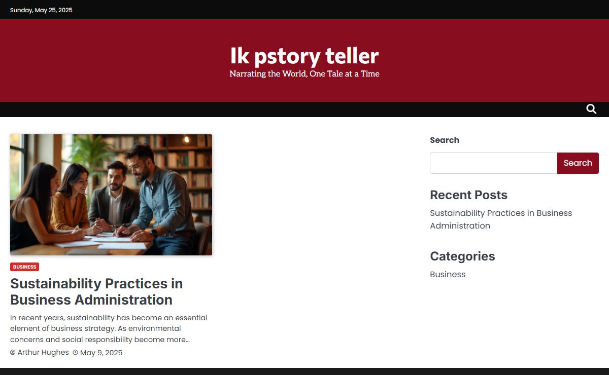 Ik pstory teller – Narrating the World, One Tale at a Time