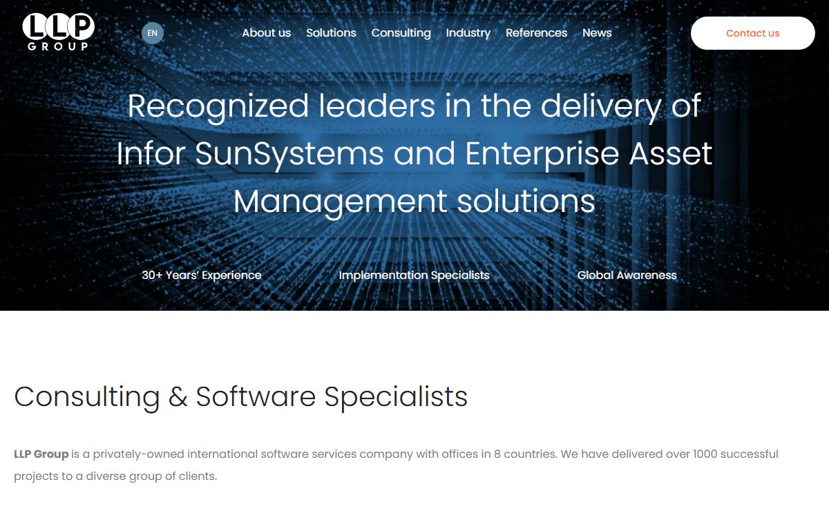 LLP Group | Software Solutions & Consultancy Provider