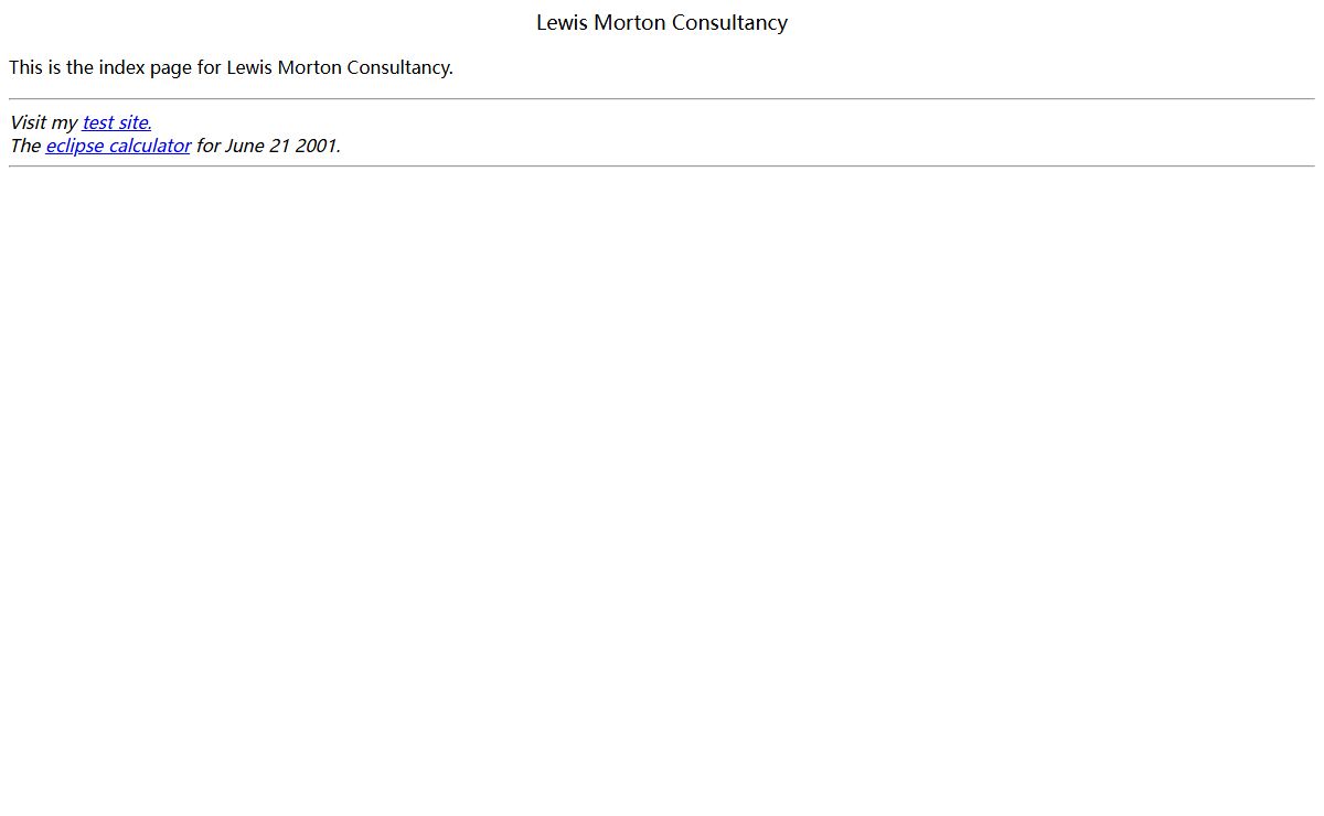 LM Consultancy Index Page