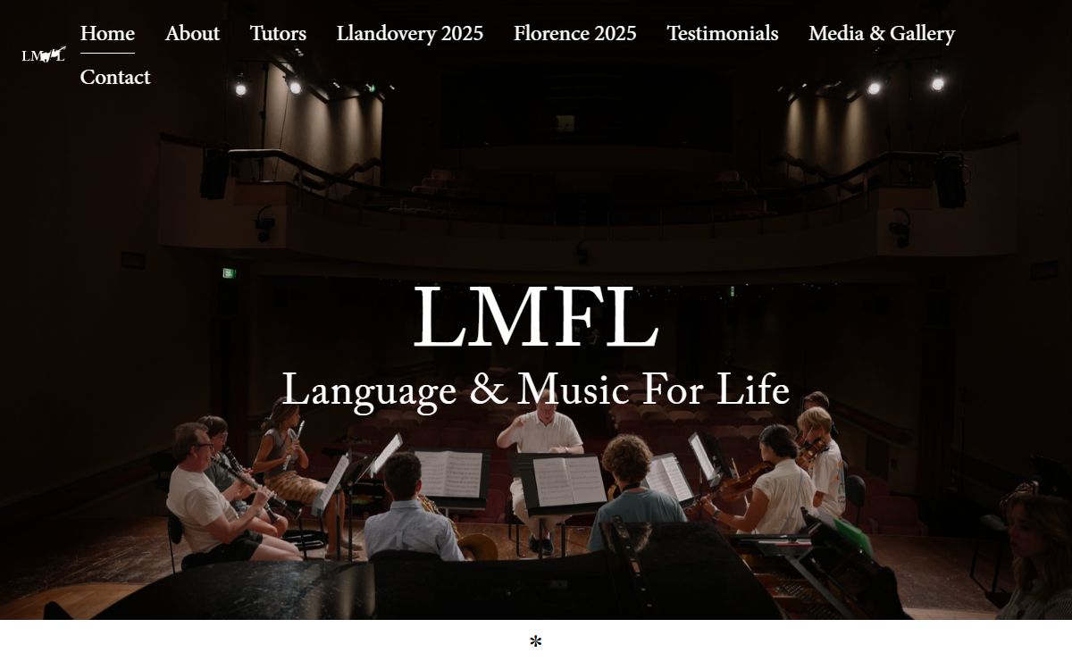LMFL - Language and Music For Life - International Summer School