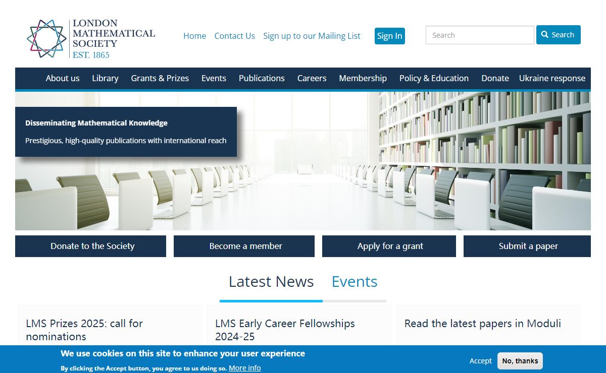 The London Mathematical Society | London Mathematical Society