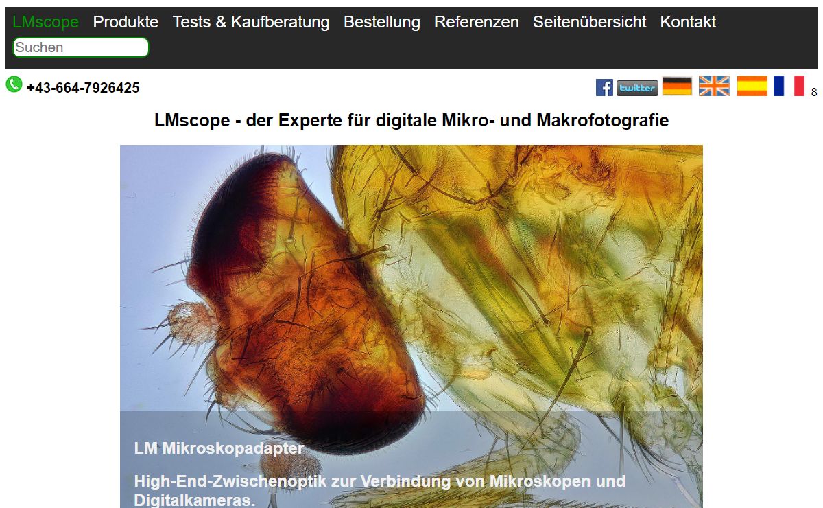 Micro Tech Lab (LMscope) -- Produktübersicht