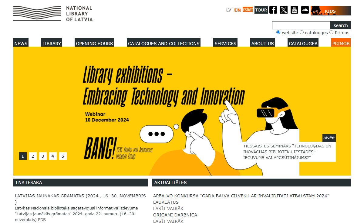 Latvijas Nacionālā bibliotēka