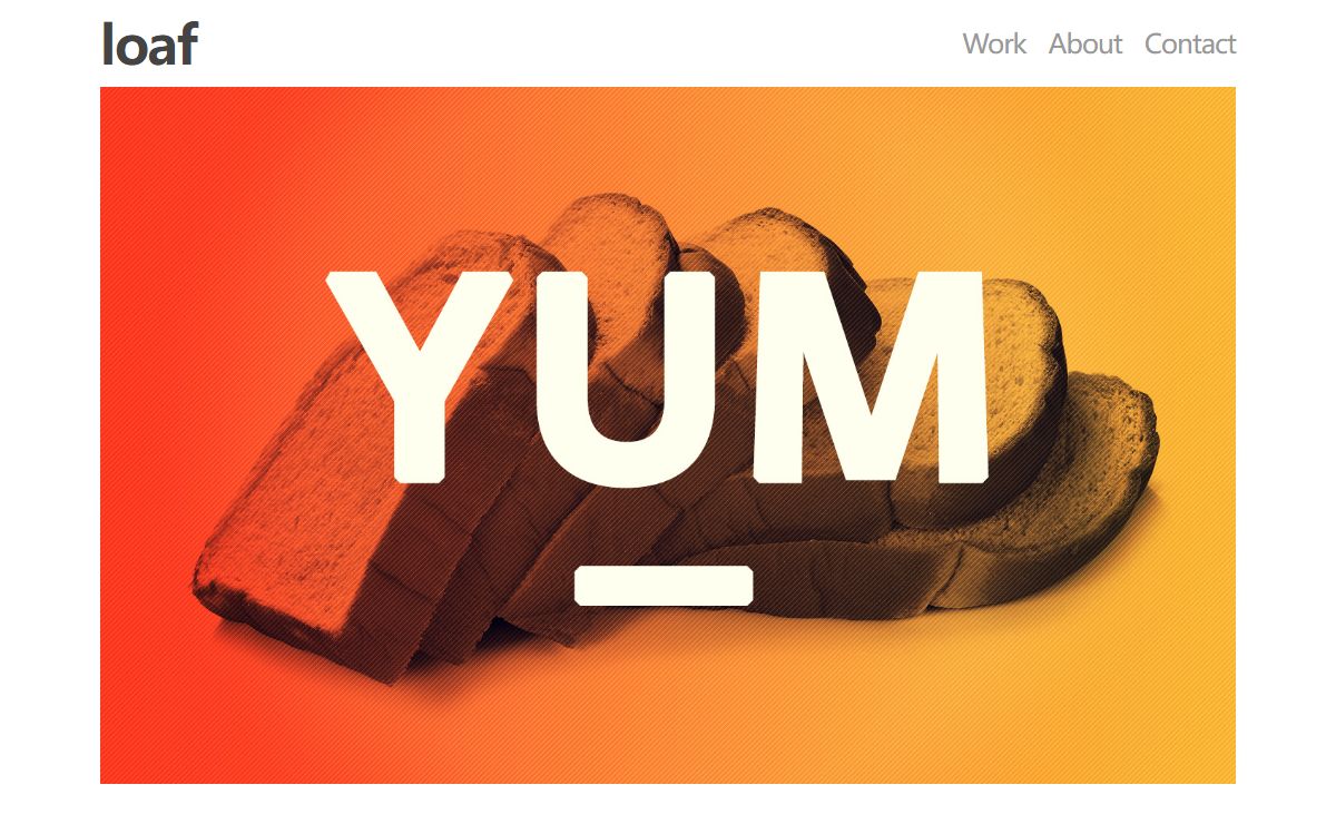 Loaf Design - web, print, multimedia, 3D animation & graphic design