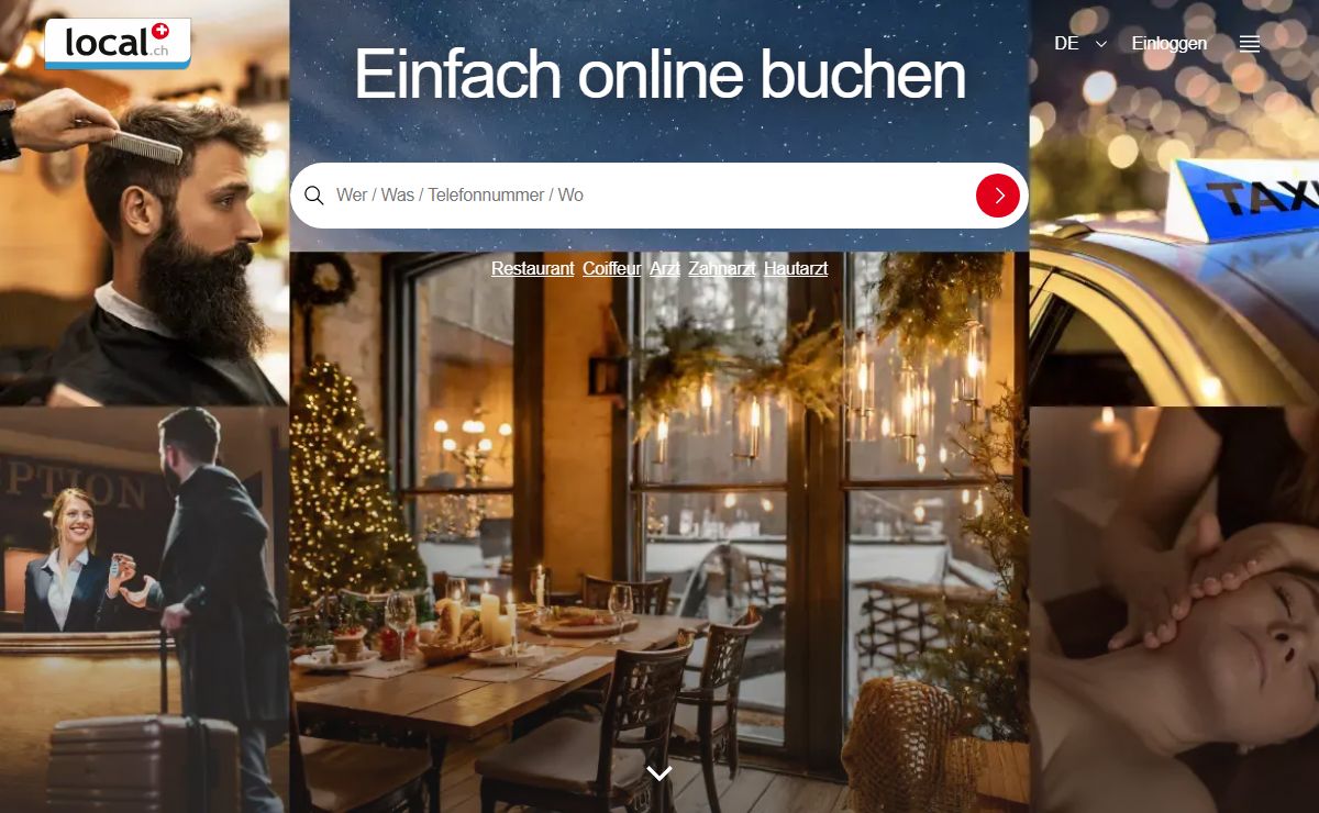 local.ch – Die Buchungsplattform für die Schweiz