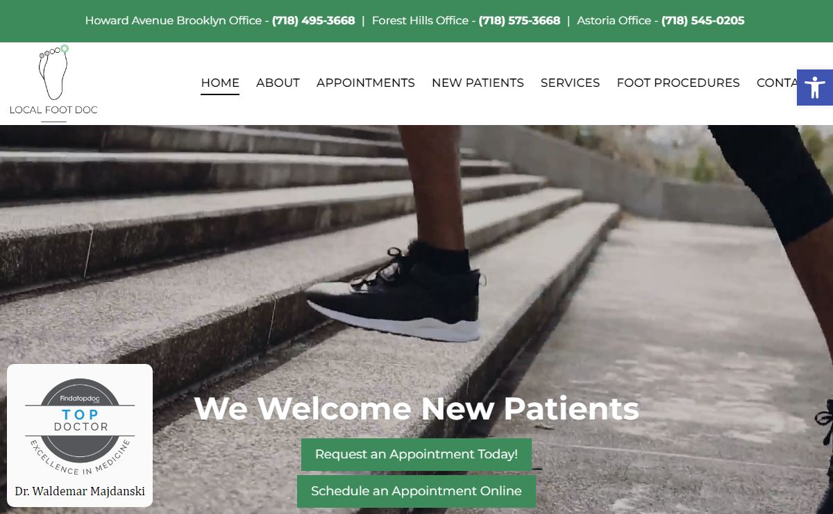 Local Foot Doc – Podiatrist in Brooklyn and Queens, NY