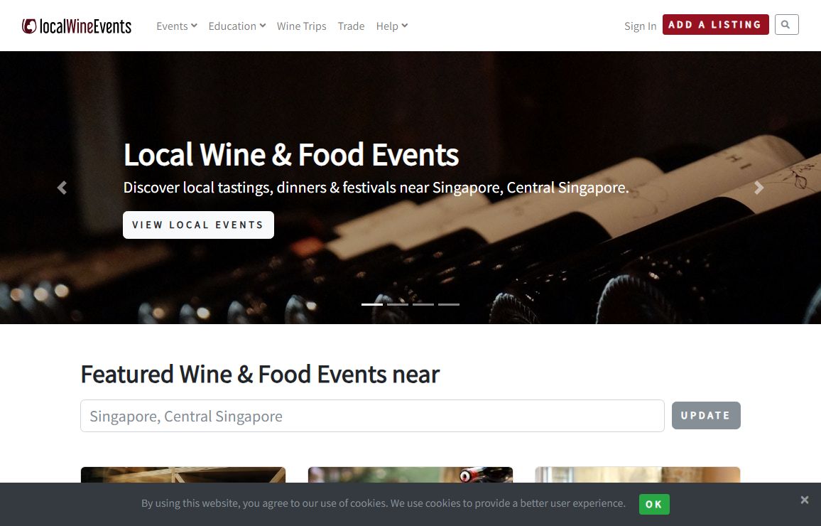 Wine Tasting Events - Wine & Food Festivals | LocalWineEvents.com