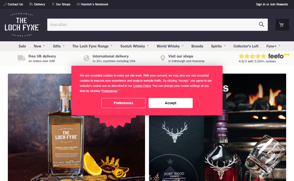 Loch Fyne Whiskies | Buy Whisky Online
