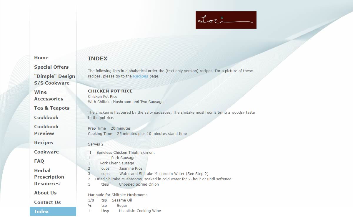 Loci Company - Index