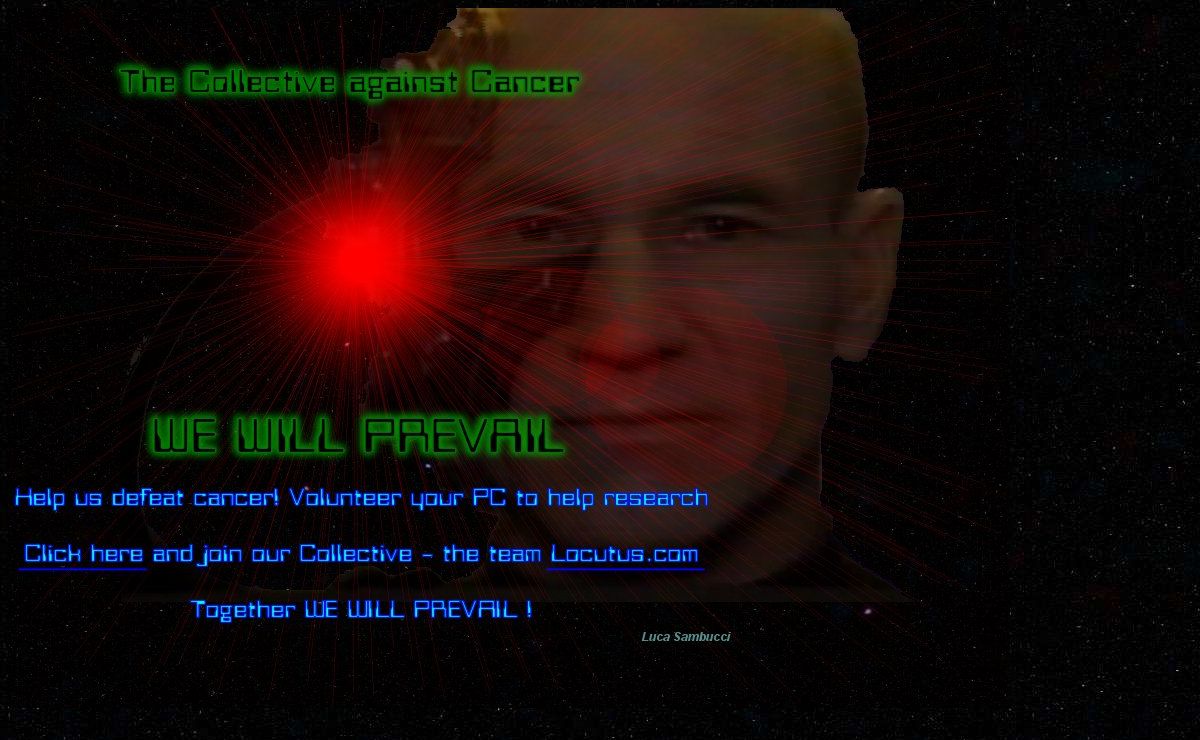 Locutus.com - Star Trek fans worldwide united in the fight against cancer!