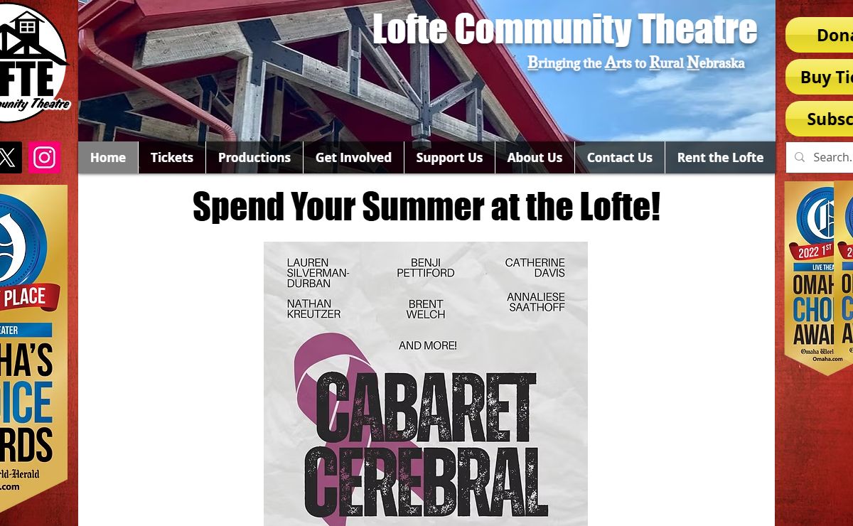 Home | The Lofte Community Theatre | United States