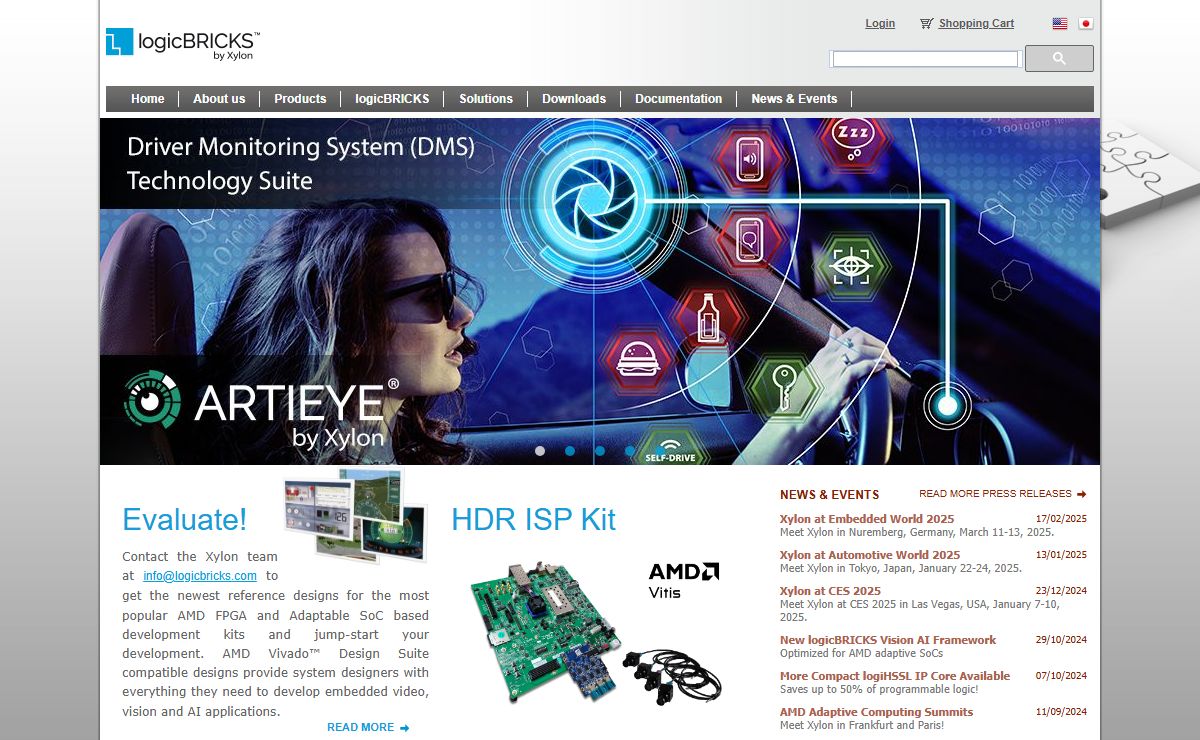 Xylon - logicBRICKS IP Cores for FPGA and Design Services