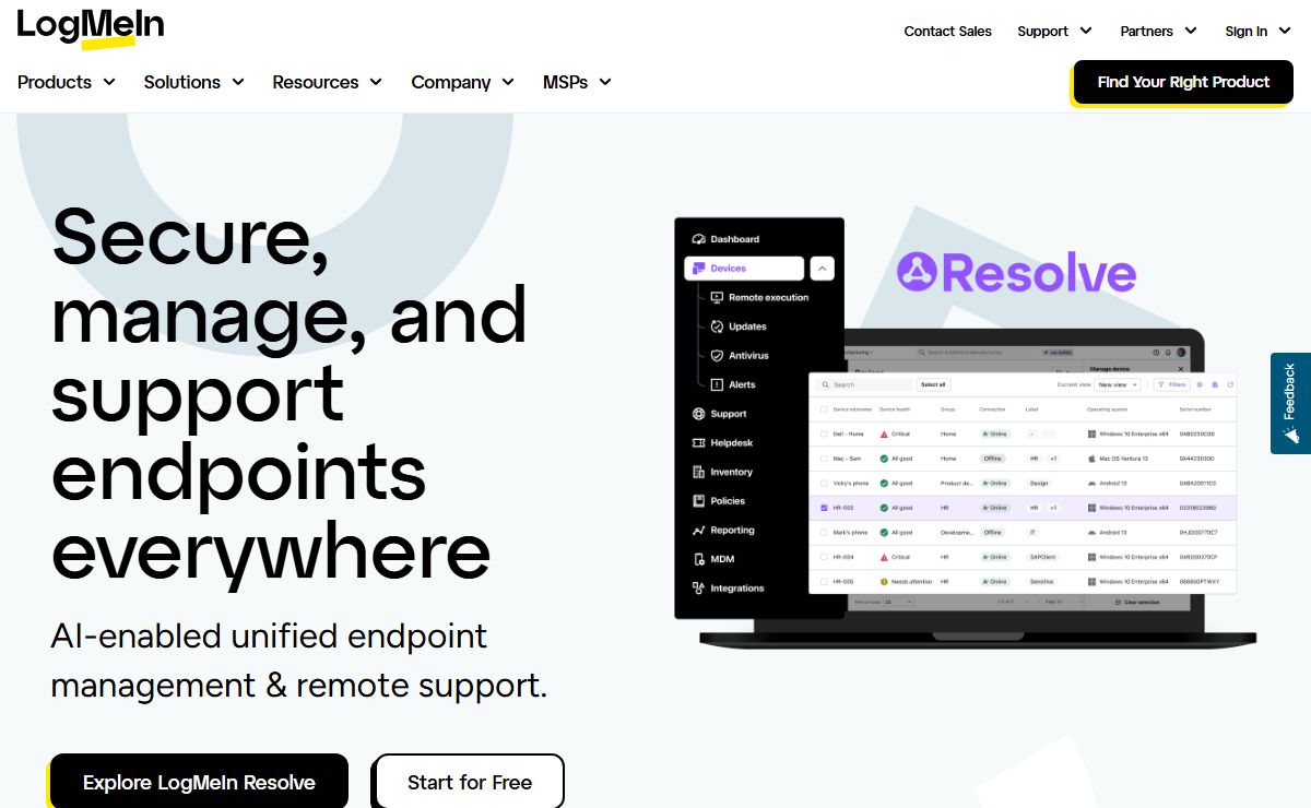 LogMeIn: Remote Access Software & Remote Support Solutions