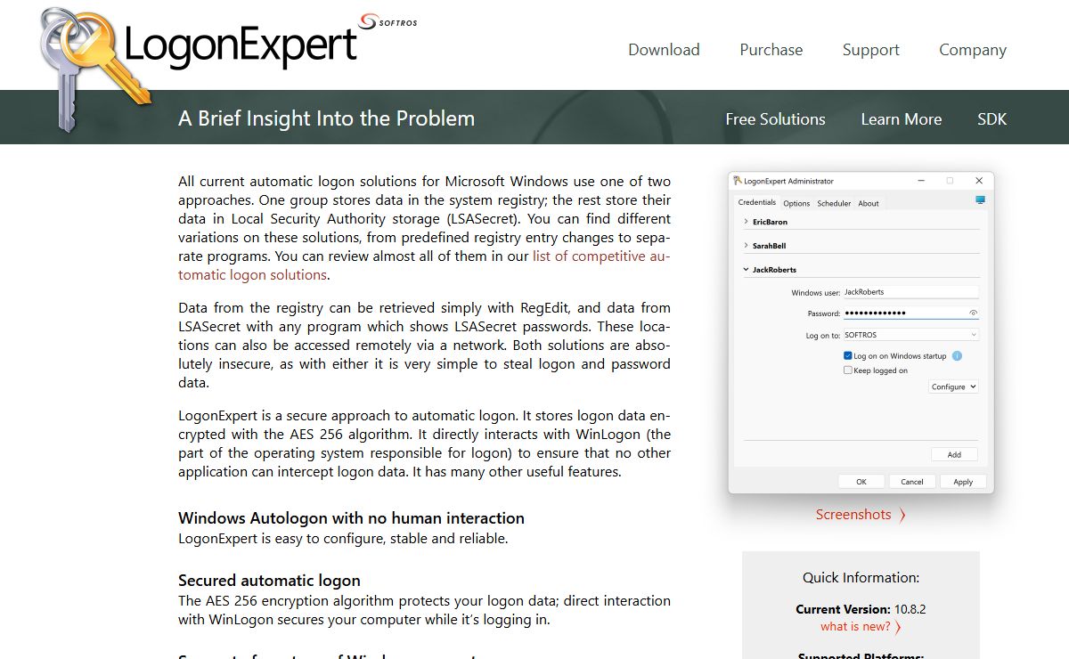 Autologon Software for Windows