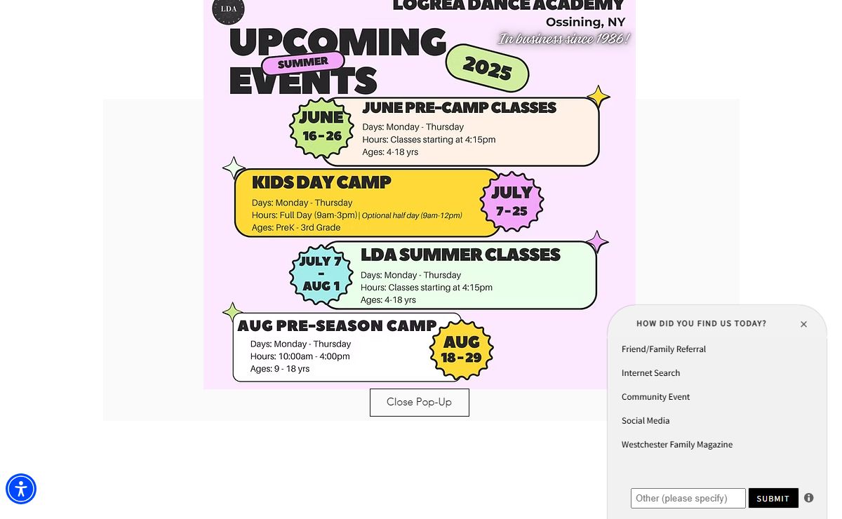 Dance Studio | Logrea Dance Academy | Ossining, WESTCHESTER NY