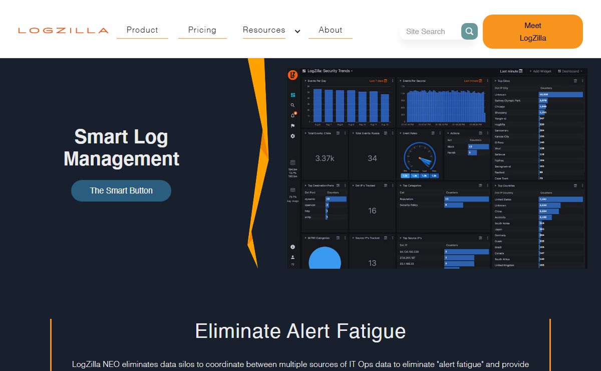 LogZilla Log Manager | Real-time Log Monitoring and Analysis