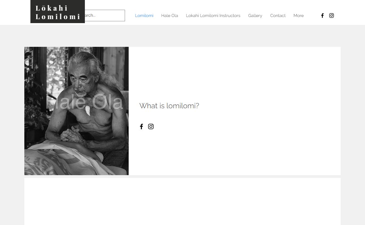 Lomilomi | lokahilomilomi