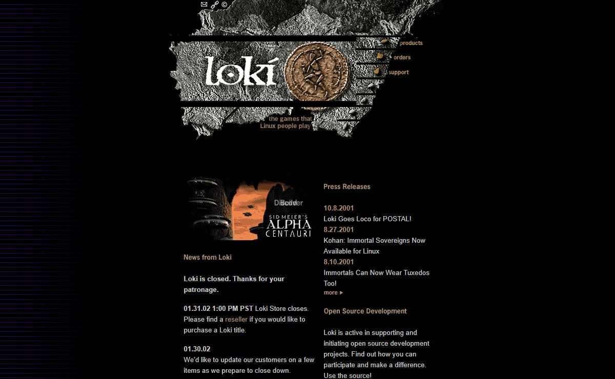 Loki | Home | The Games that Linux People Play