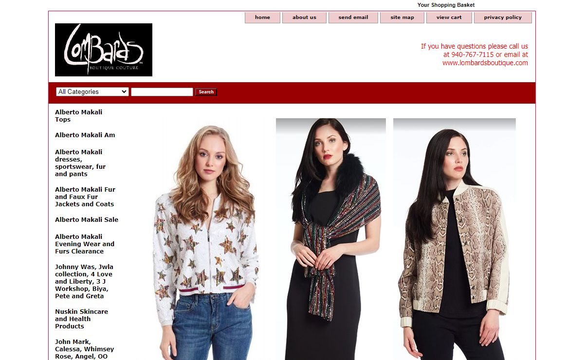 Johnny Was, 3 J Workshop, Alberto Makali, and Mesmerize at Lombards Boutique
