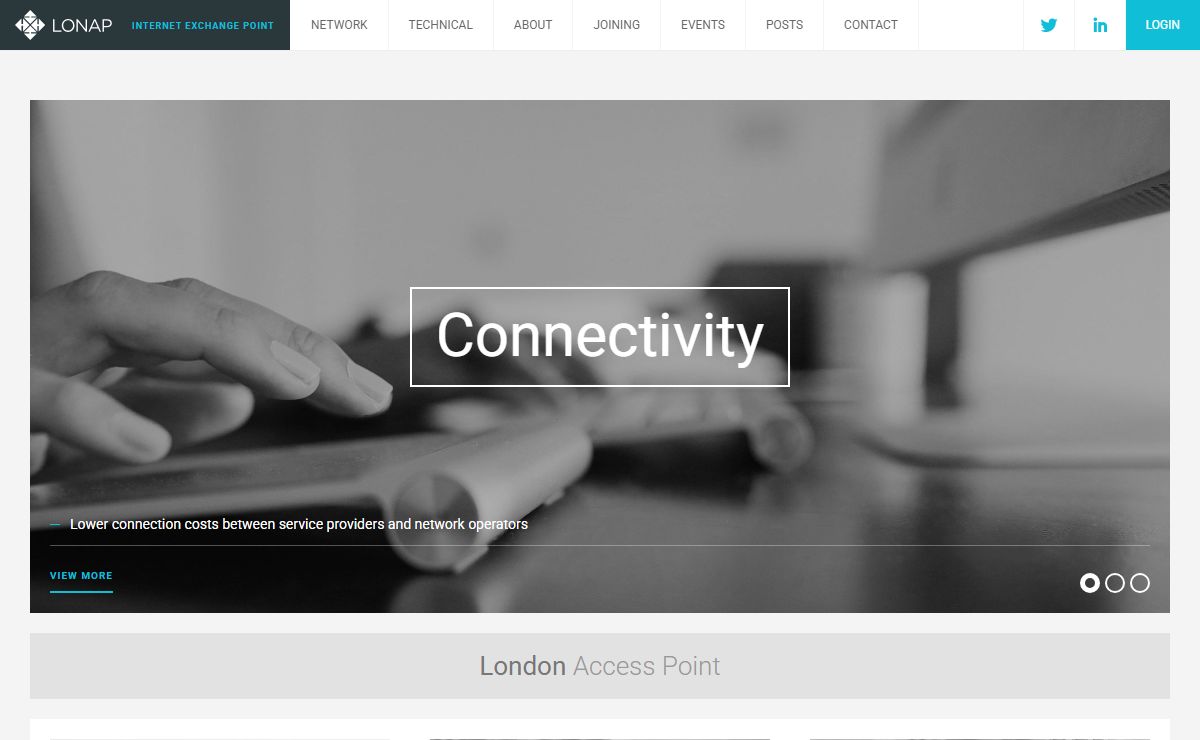 LONAP: London-based Internet Exchange Point