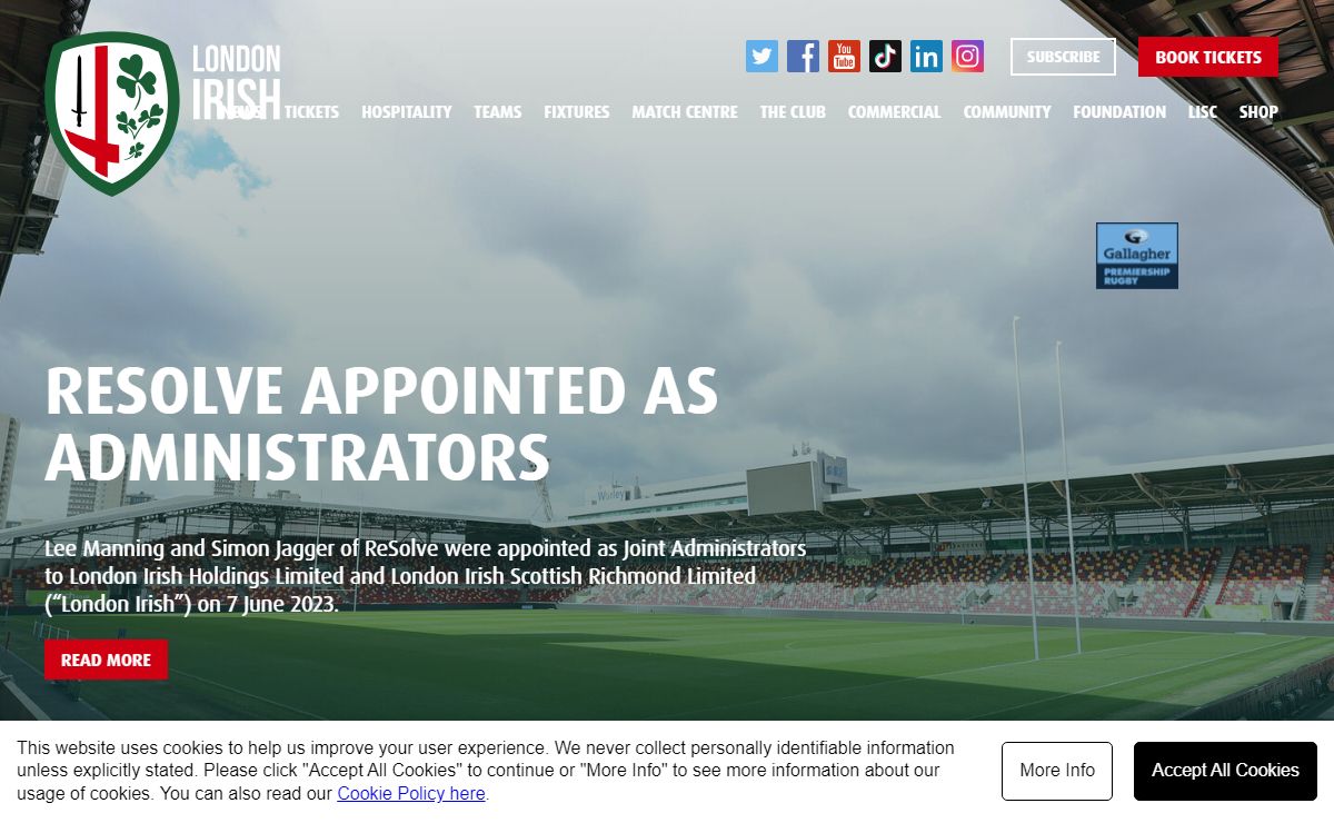 London Irish Rugby Football Club | London Irish