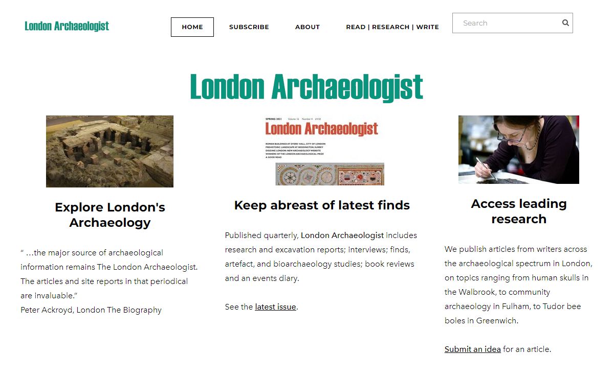 London Archaeologist