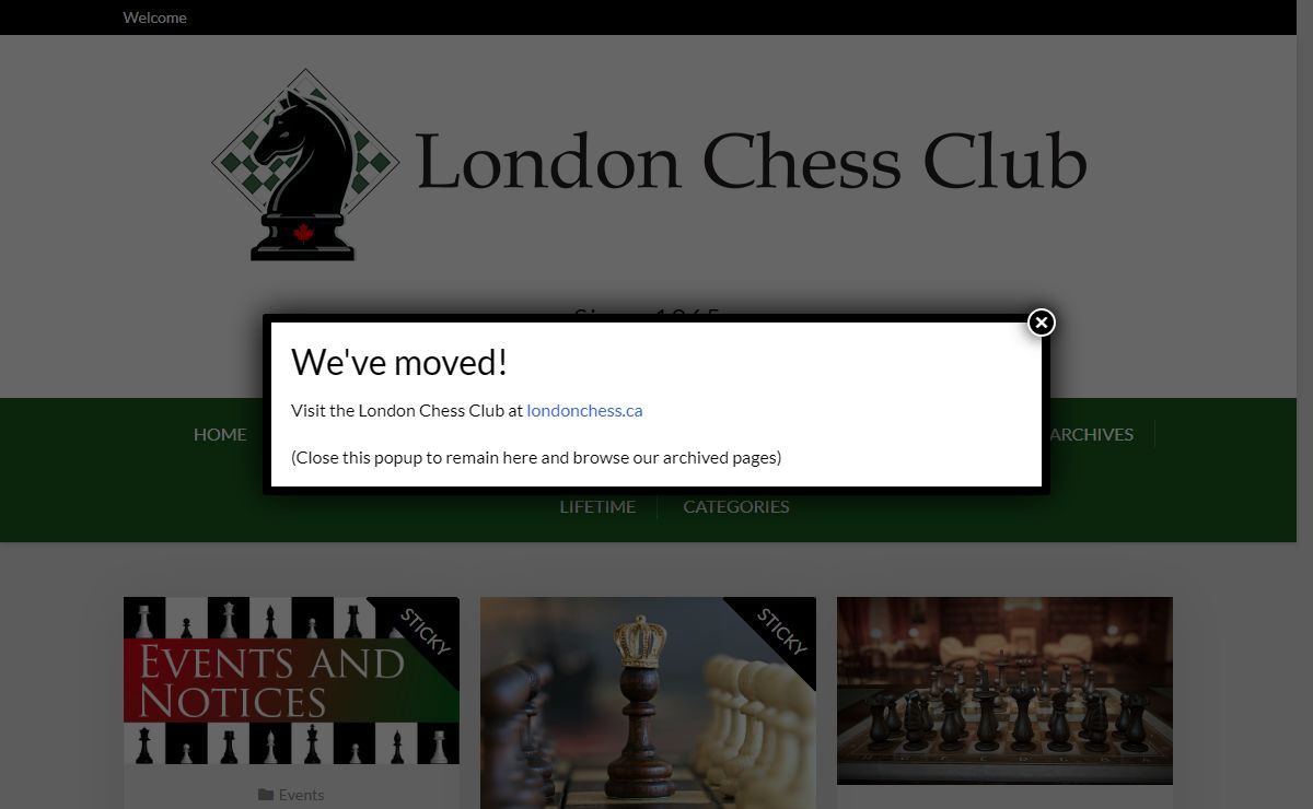 London Chess Club – Since 1965