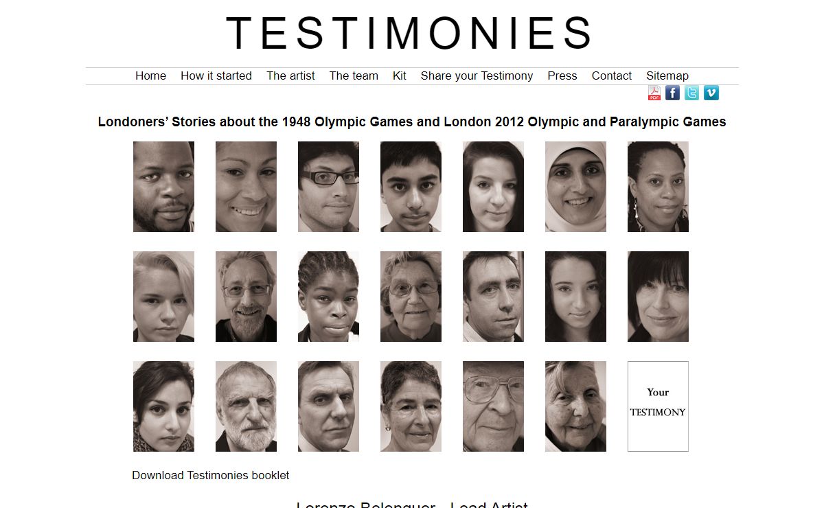 Londoners Testimonies