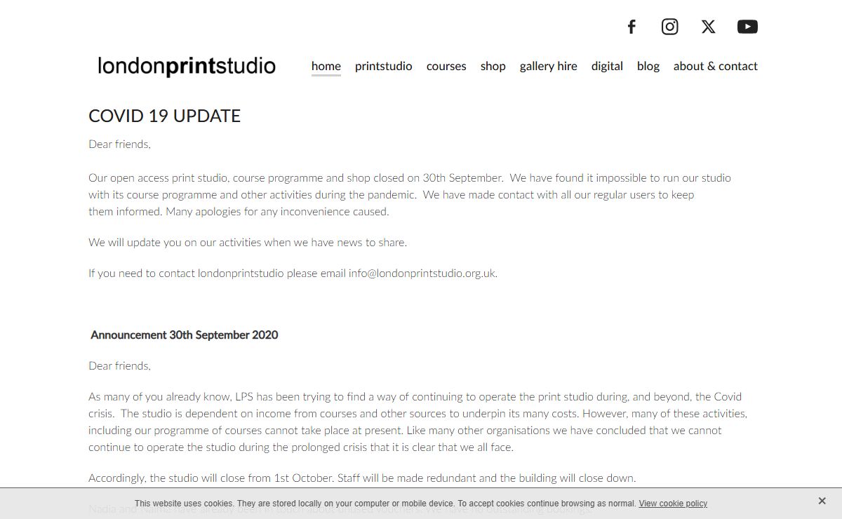 London Print Studio | innovative printmaking facilities and courses