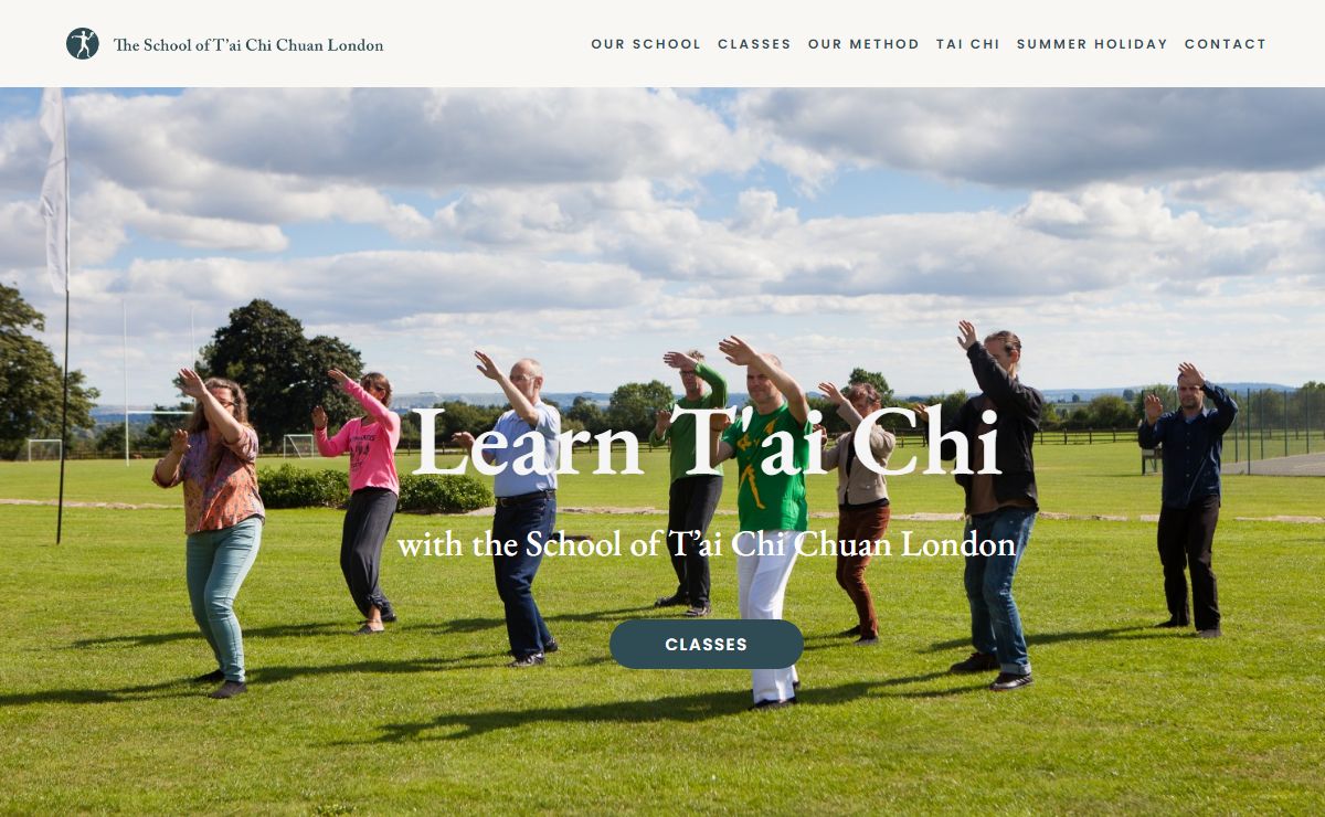 The School of T'ai Chi Chuan London – Teaching T'ai Chi in London since 1979.