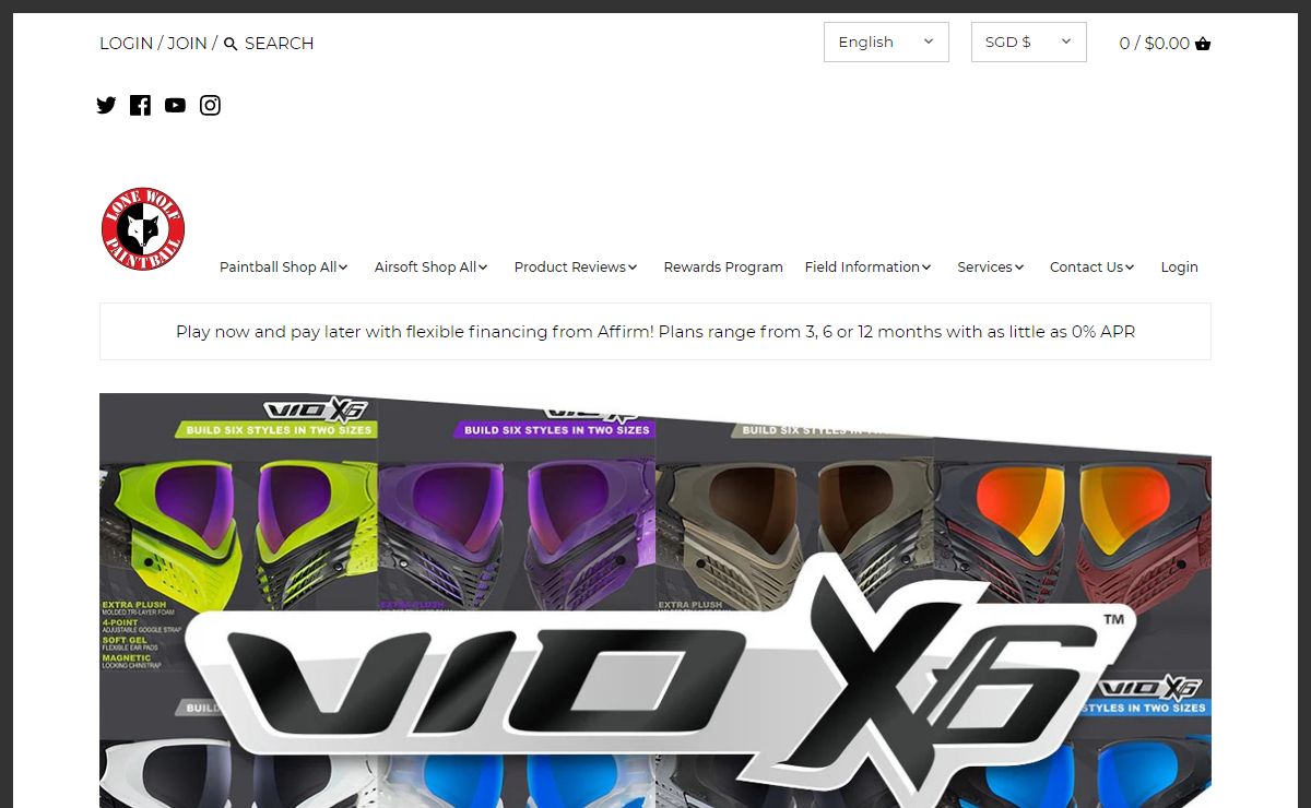 The Best Source For Paintball Online | Lone Wolf Paintball