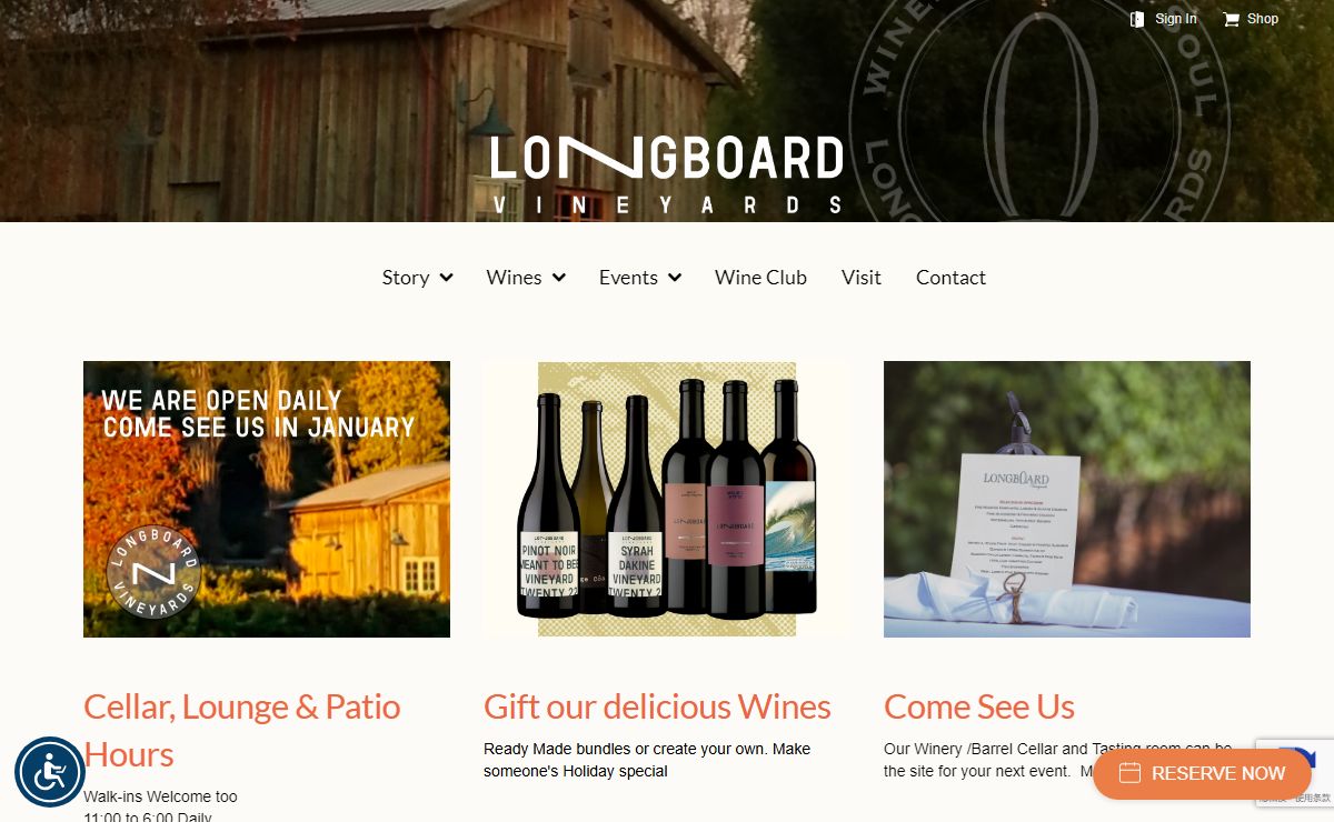 Home - Longboard Vineyards