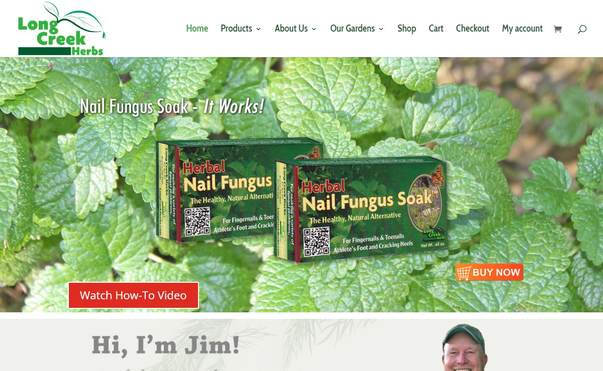 Long Creek Herbs Herbal Nail Fungus Soak, Books, Health Products