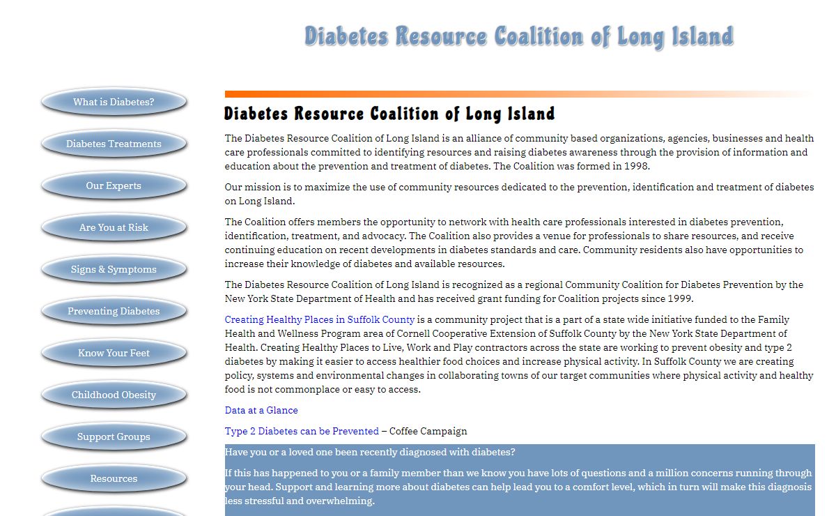Diabetes Resource Coalition of Long Island