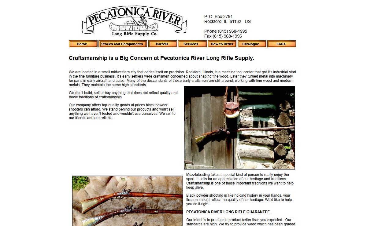 Pecatonica River Long Rifle Supply