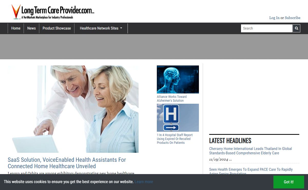 Long Term Care Provider .com: Digital Marketplace for the healthcare industry