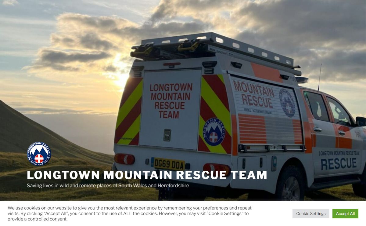 Longtown Mountain Rescue Team – Saving lives in wild and remote places of South Wales and Herefordshire