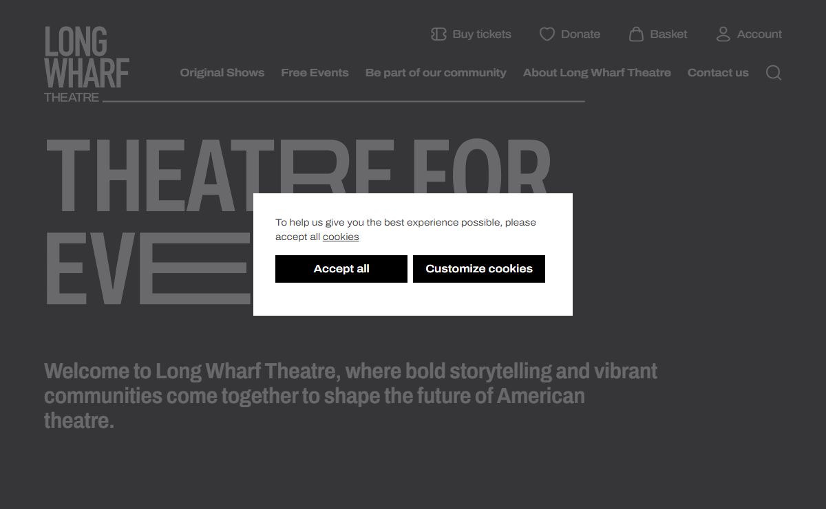 Theatre For Everyone - Long Wharf Theatre