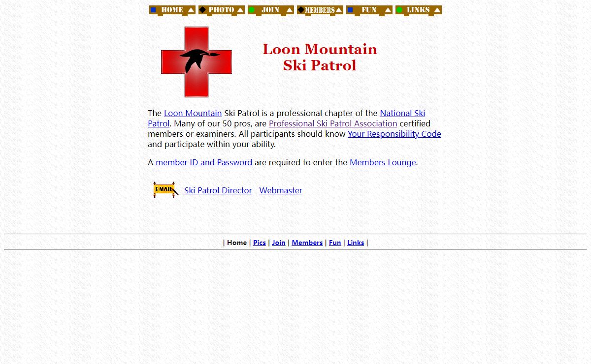 Loon Mountain Ski Patrol